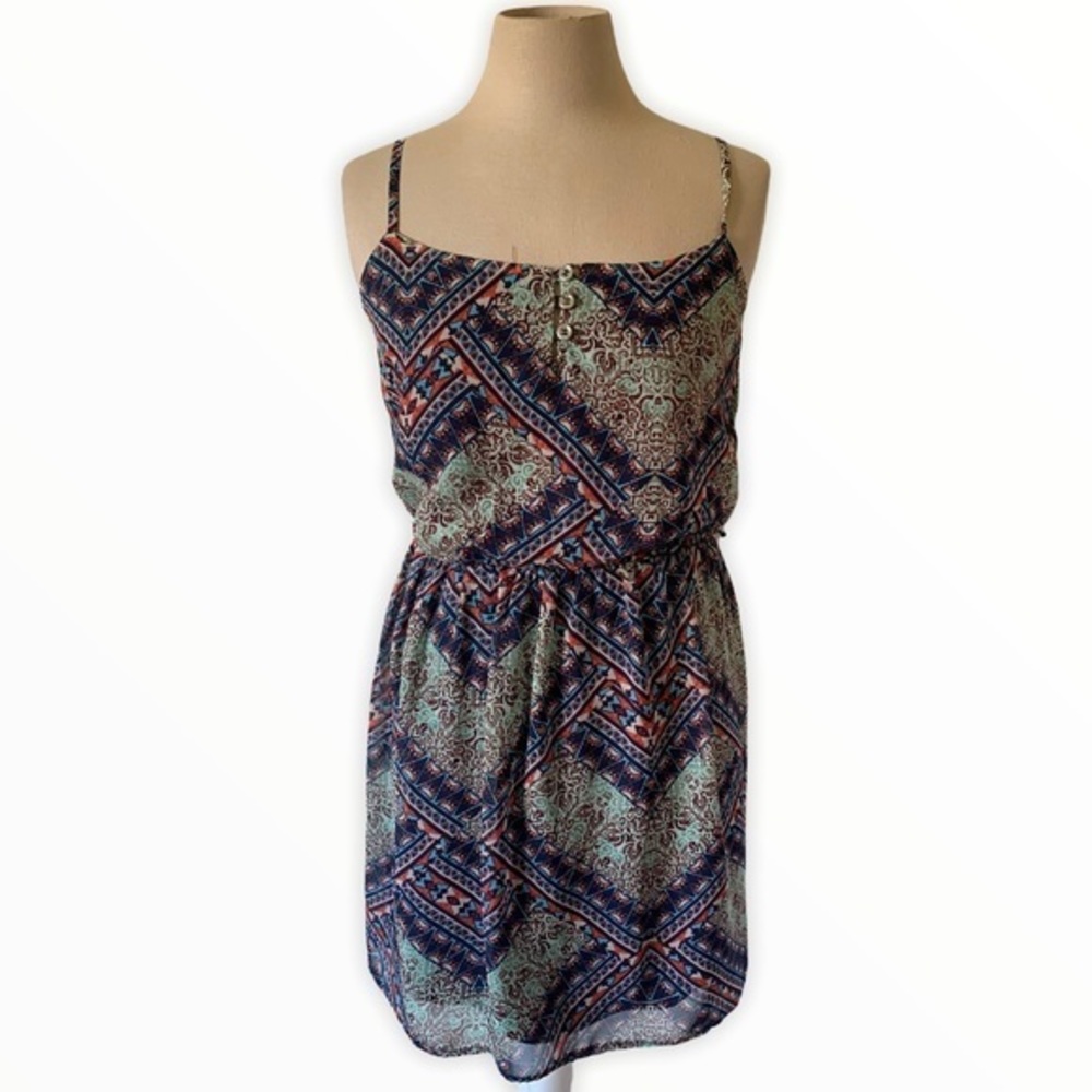 Love Reign aztec‎ print dress